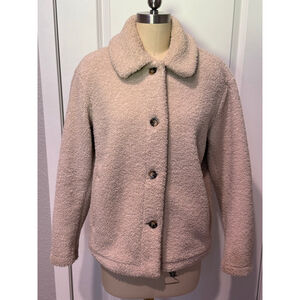 Women's UNIQLO Beige Teddy Jacket S